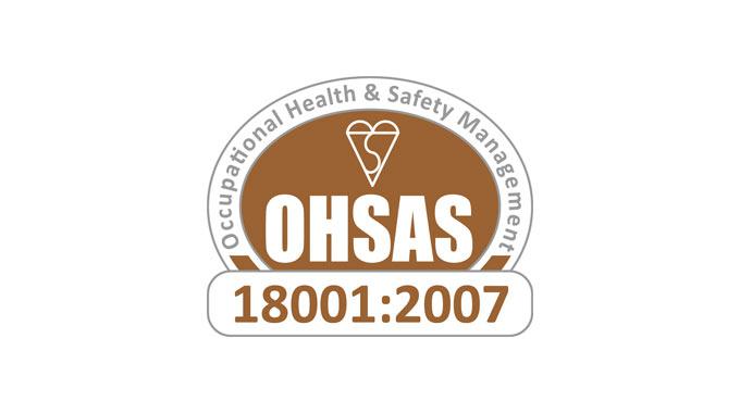 Certificato OHSAS 18001:2007